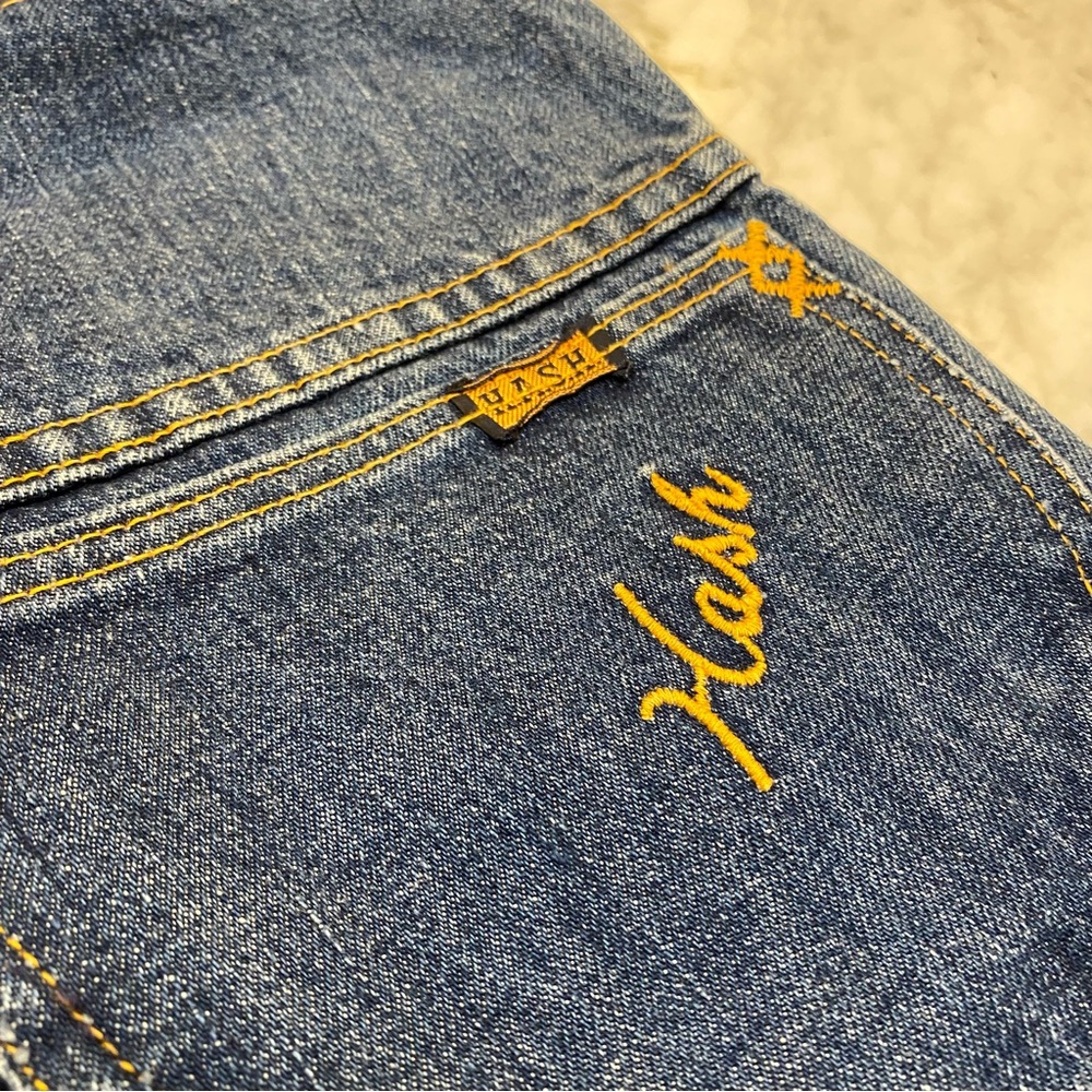 VINTAGE- HASH denim overalls